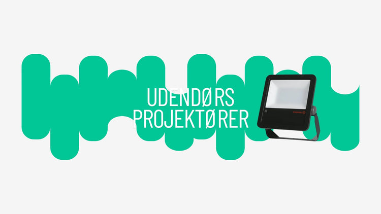 Udendørs Projektører