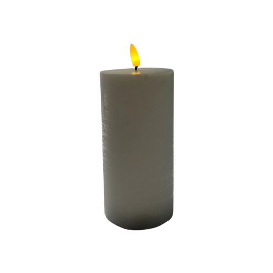 Kongsøre LED Bloklys Hvid 12cm