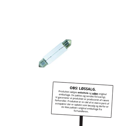 Jahn Autopære Pinolpære 5W 24V SV8.5