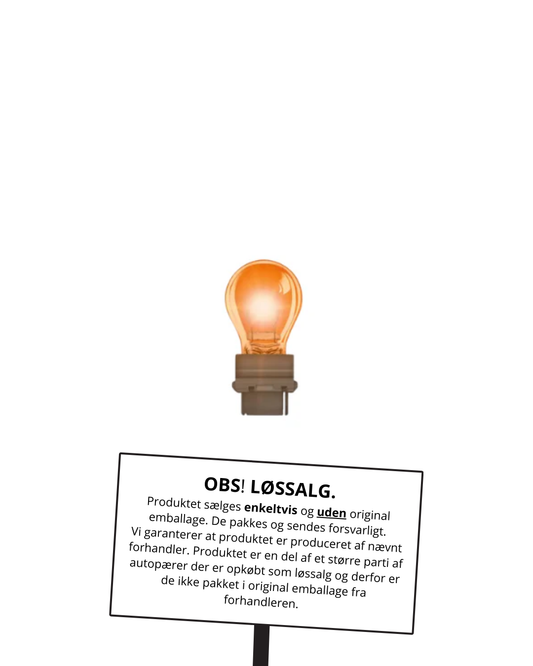 Osram Autopære PY27/7W 27/7W 12V WX2.5x16q