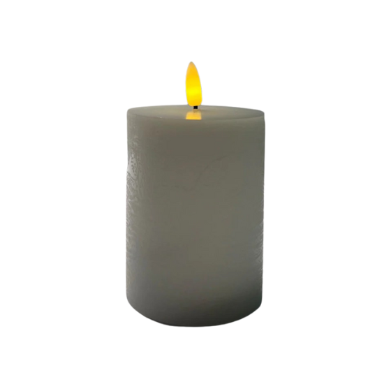 Kongsøre LED Bloklys Hvid 10cm