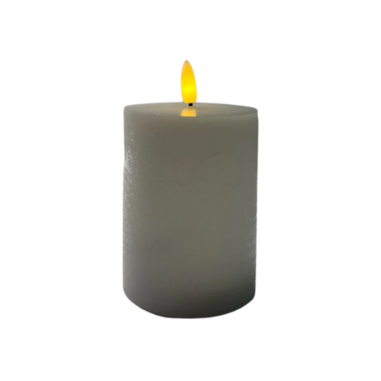 Kongsøre LED Bloklys Hvid 10cm
