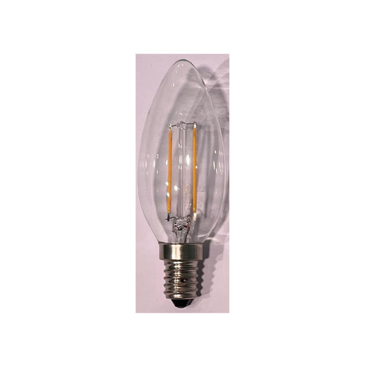 Luxna LED Kertepære 2W(25W) 827 220lm Klar E14