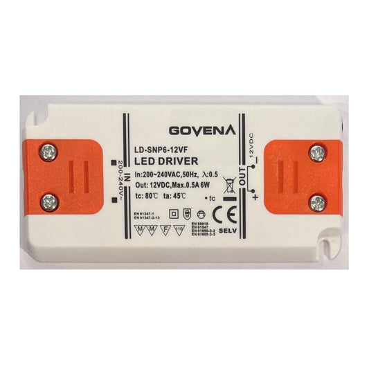 Govena LED Driver 0-6W 12VDC
