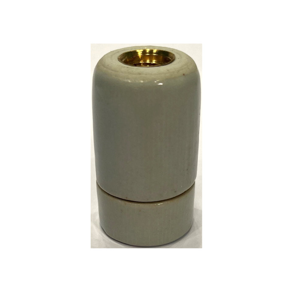 Fatning E14 Porcelæn Glat M10