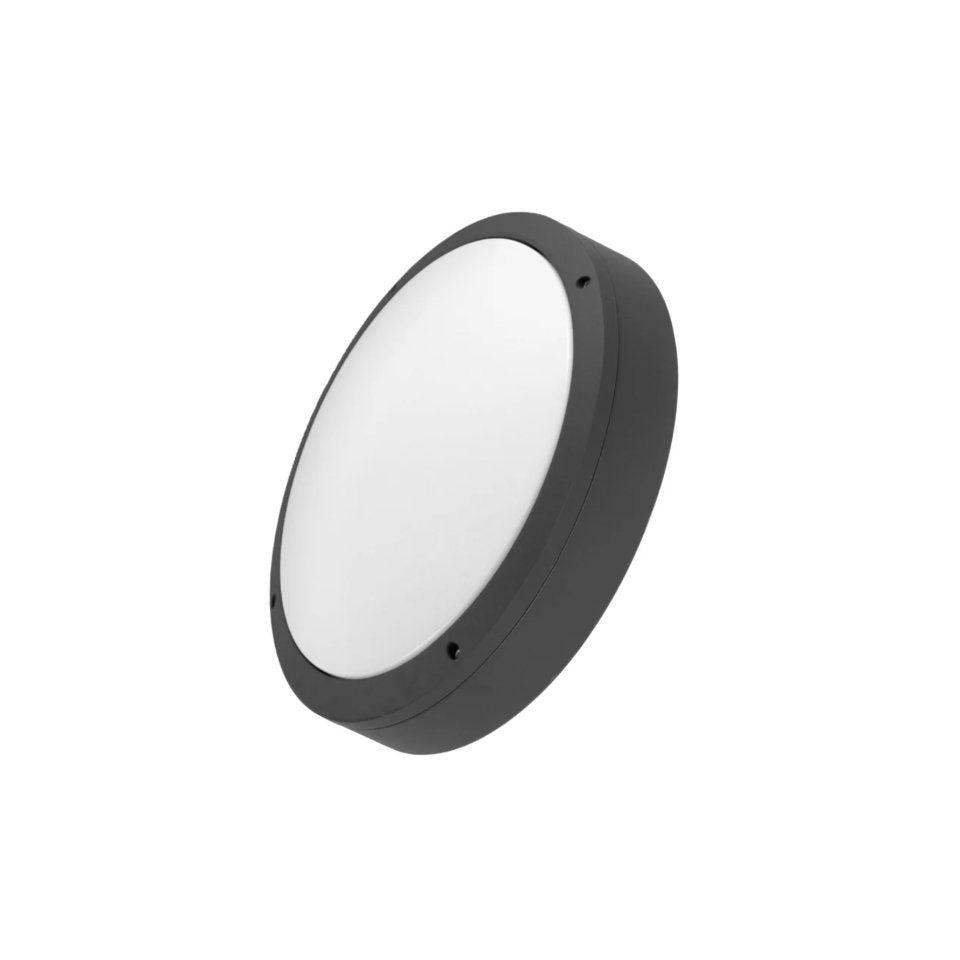 NVC LED Denali Væglampe 15W 840 27,5cm. Grå