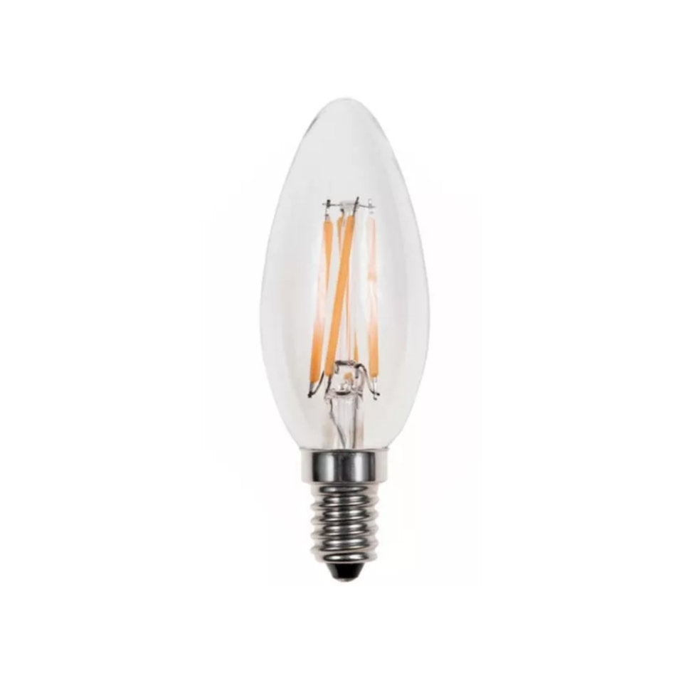 SPL LED Kertepære 4W(31W) 925 340lm Dim Klar E14