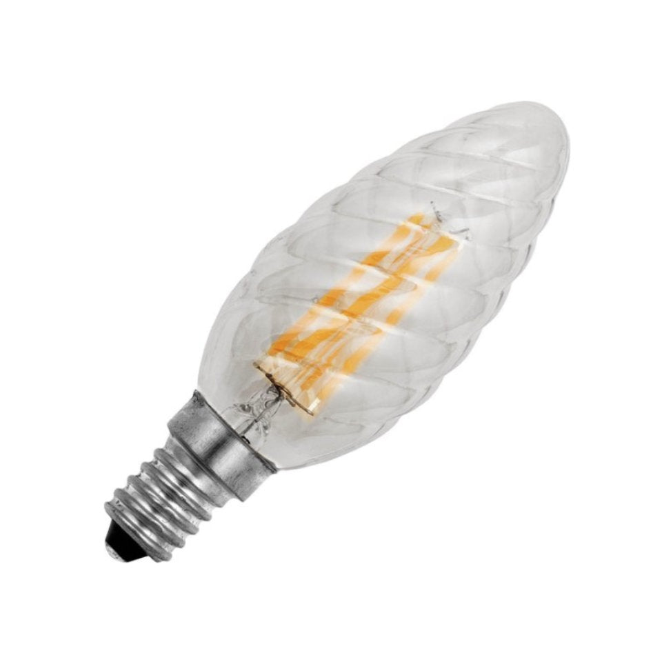 SPL LED Kertepære 4W(27W) 922 280lm Dim Snoet Klar E14