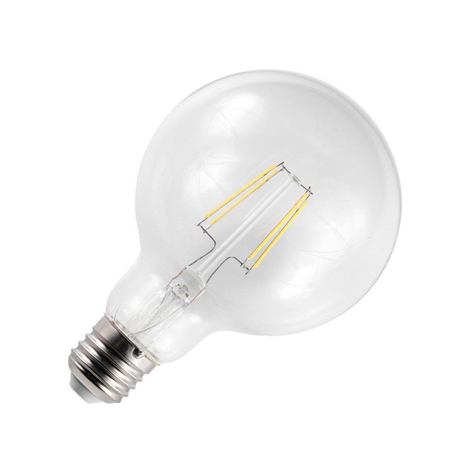 SPL LED Globepære 4,5W(39W) 827 450lm Dim Klar Ø95 E27