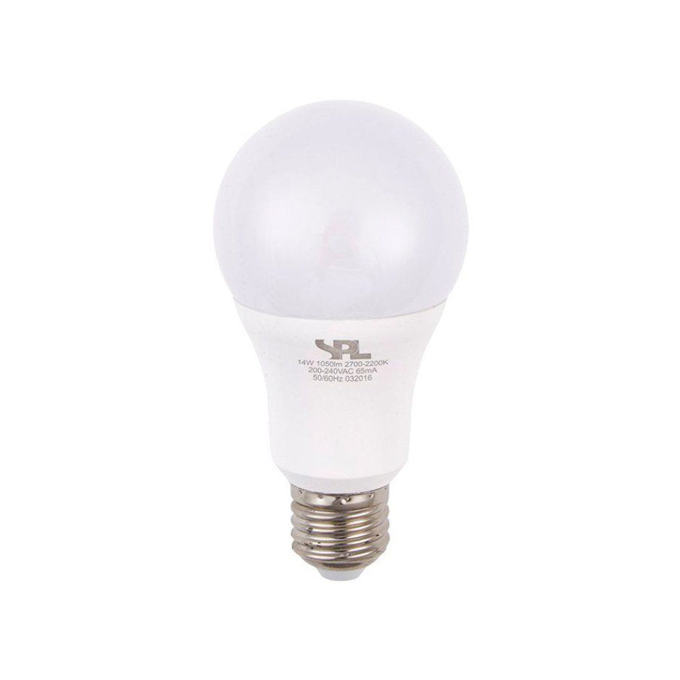 SPL LED Standardpære 14W(75W) 920-927 1050lm Dim Mat E27