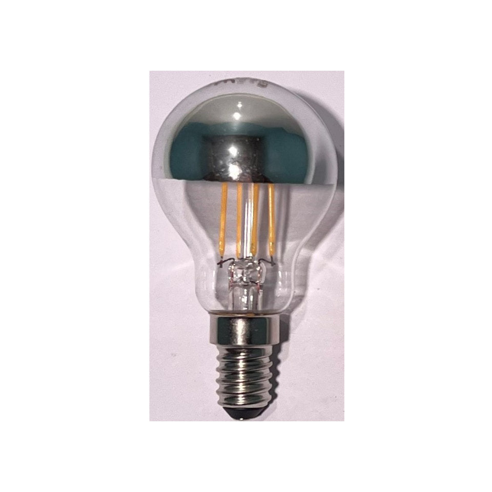 Segula LED Kronepære 4,5W 827 400lm Topforspejlet Klar E14