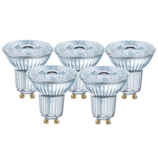Osram LED GU10 4,3W(50W) 840 350lm 36° Klar 5-pak