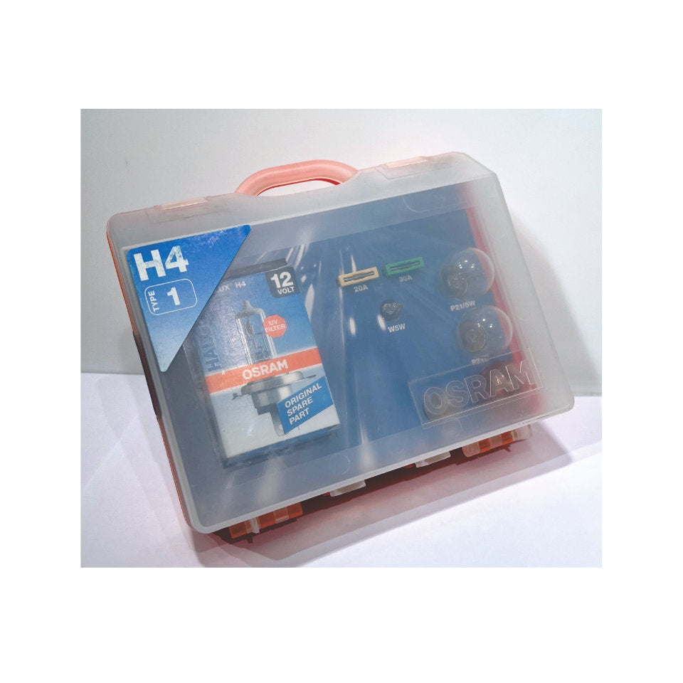 Osram Autopære H4 Reservepærer Box 12V Bil