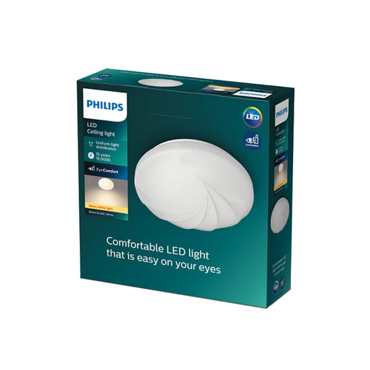 Philips LED Loftlampe 6W 827 600lm 22,5cm. Hvid