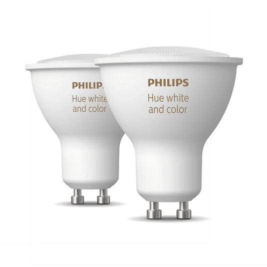 Philips Hue LED GU10 4,3W(35W) White And Color Ambiance 2-Pak