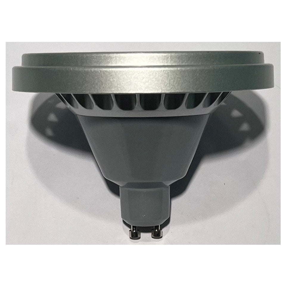 LED AR111 15W 827 30° Dim Grå GU10