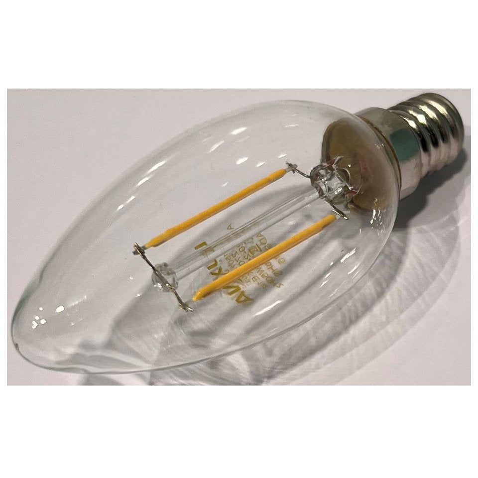 Luxna LED Kertepære 2W(25W) 827 Klar E14