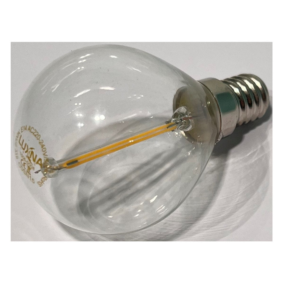 Luxna LED Kronepære 2W(25W) 827 250lm Klar E14