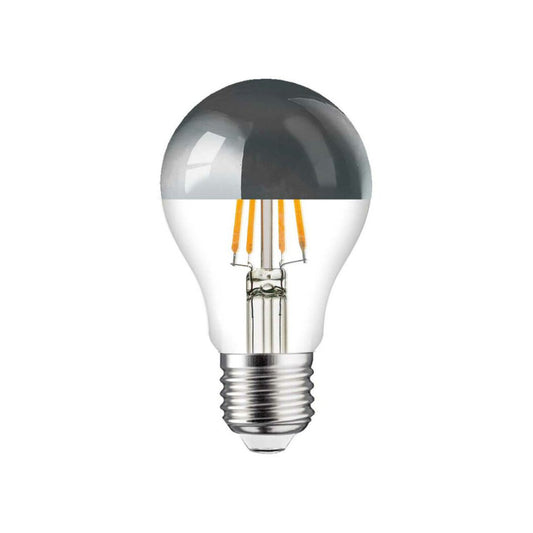 LEDMaxx LED Standardpære 8W(60W) 827 806lm Topforspejlet Klar E27