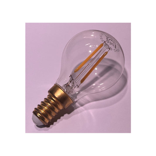 Sunflux LED Kronepære 2W(21W) 924 200lm Klar E14