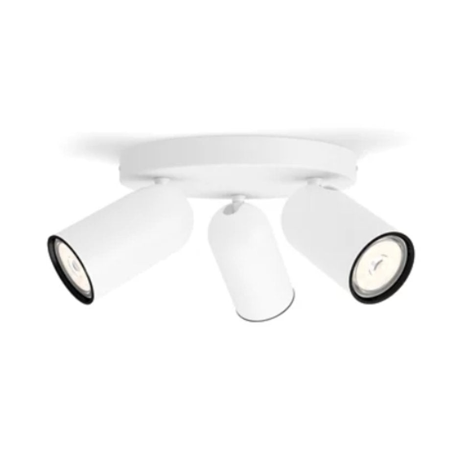 Philips Loftlampe Pongee GU10 22,4cm. Hvid