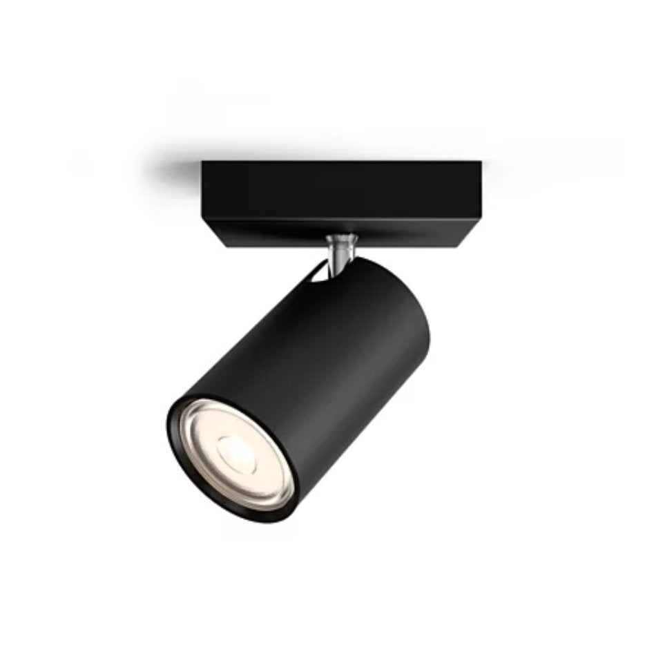 Philips Loftlampe Kosipo GU10 13,4cm. Sort