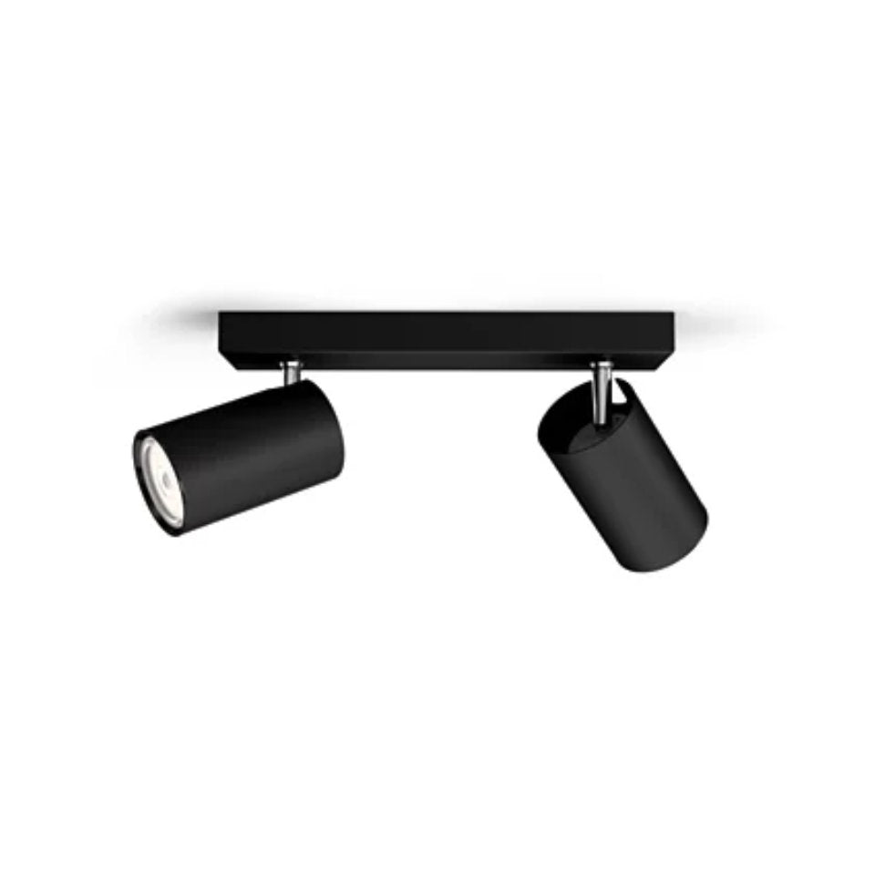 Philips Loftlampe Kosipo GU10 24cm. Sort