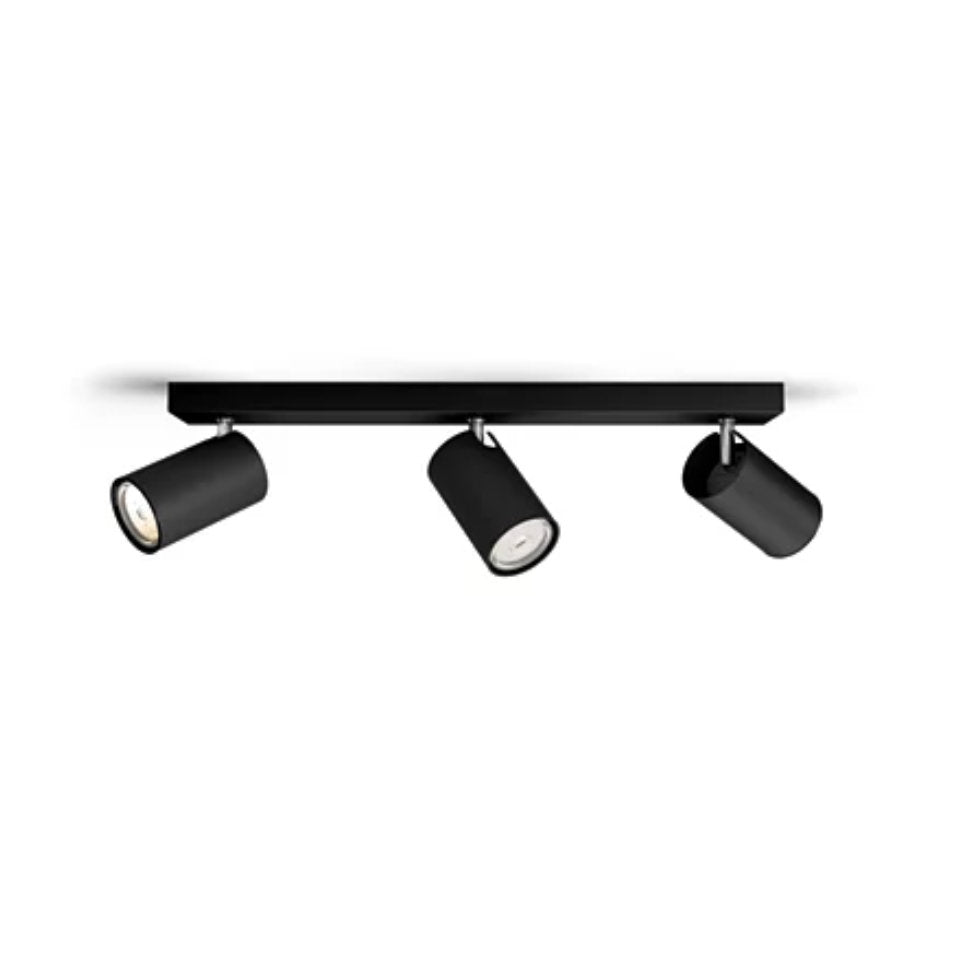 Philips Loftlampe Kosipo GU10 44,3cm. Sort