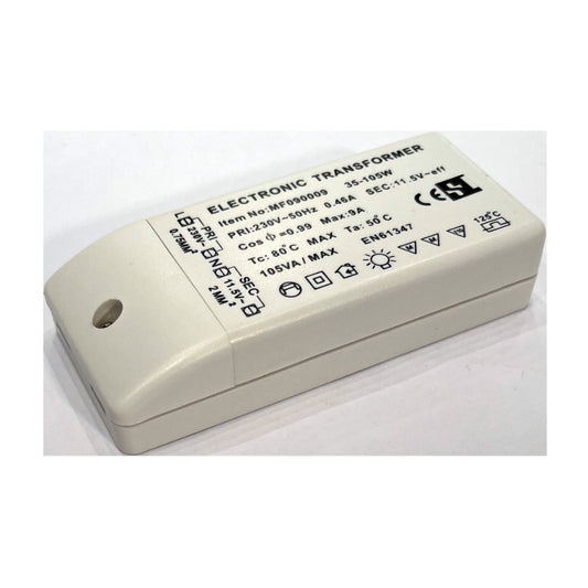 Transformer 35-105W 12VAC Dim