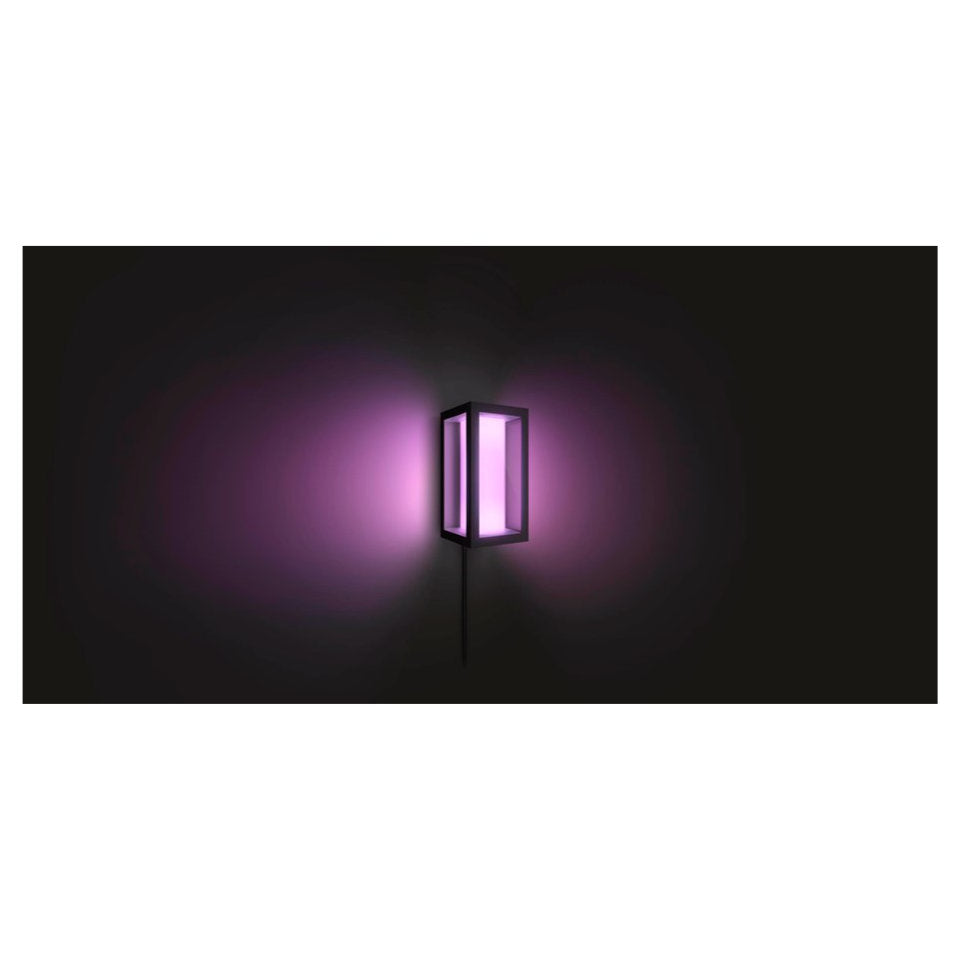 Philips Hue LED Væglampe White And Color Ambiance Ext. Sort