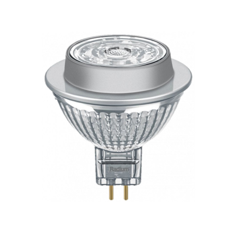 Radium LED MR16 7,2W(50W) 827 621lm 36° Sølv GU5.3