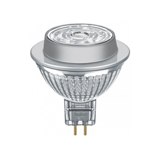 Radium LED MR16 7,2W(50W) 827 621lm 36° Sølv GU5.3