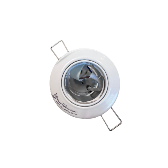 Unelco Downlight GU10 Ø50mm 230V Kipbar m/bagdåse Hvid