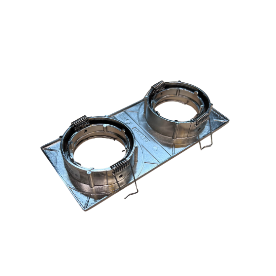 Daxtor Downlight GU10 Ø50mm 230V Kipbar Børstet Stål