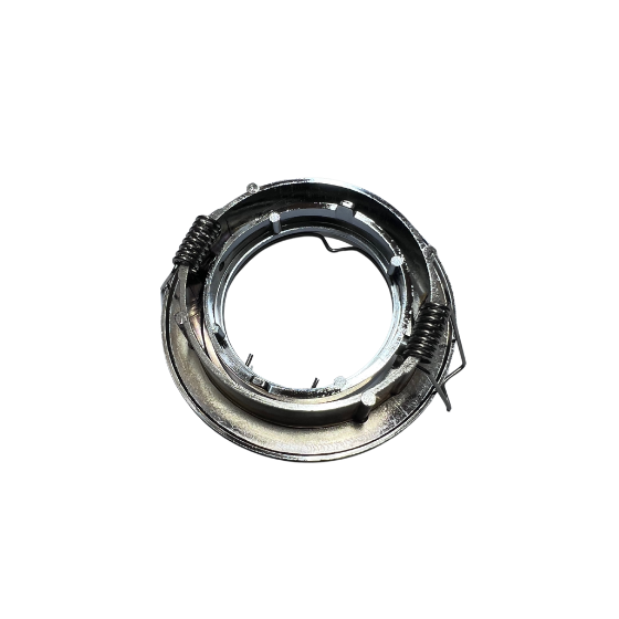 Daxtor Downlight GU10 Ø50mm Kipbar 230V Chrom