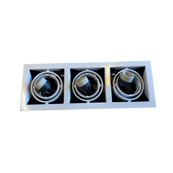 Flash Light Downlight GU10 230V Kipbar Hvid