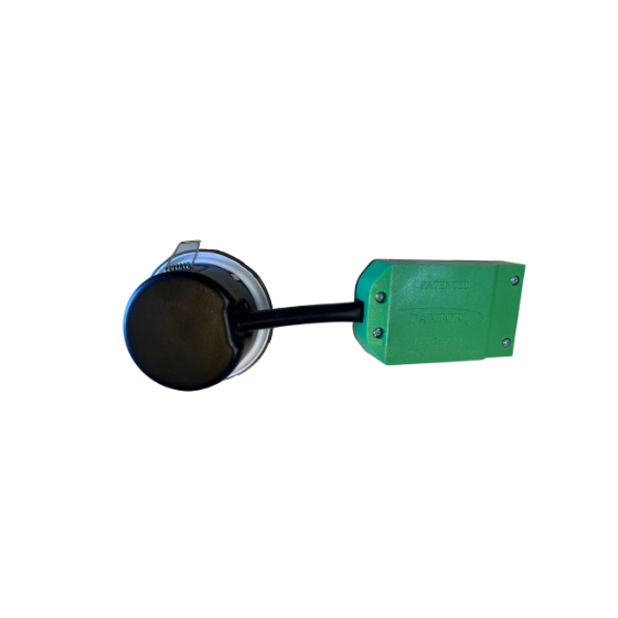 Daxtor LED Downlight 5W 830 Ø87mm m/Bagdåse Kipbar 230V/12V Dim Børstet Stål