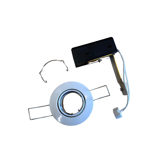 Flash Light Downlight MR11/GU4 Ø67mm 12V Kipbar Hvid