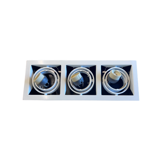 Flash Light Downlight GU10 230V Kipbar Hvid