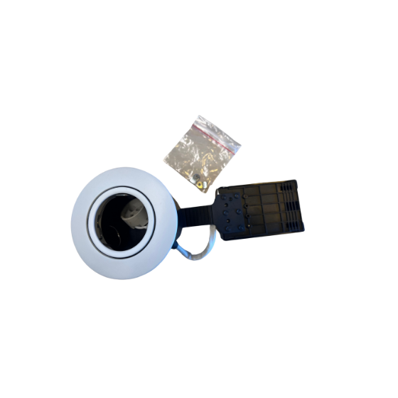 Nordtronic Downlight GU10 Ø87mm m/Bagdåse Kipbar 230V Mat Hvid