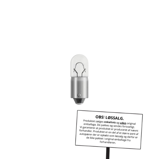 Osram Autopære 3W 12V 22lm BA9s