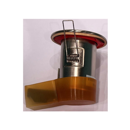 Unelco Downlight MR16 GU5.3 Ø50mm 12V m/Bagdåse Børstet Stål