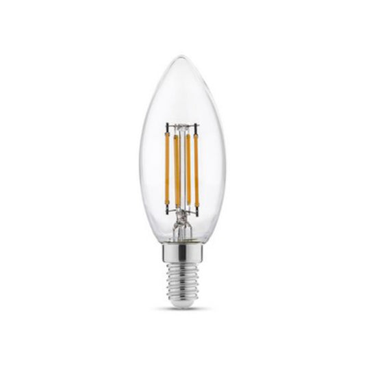 DuraLamp LED Kertepære 4W 864 470lm Klar E14