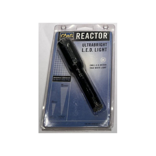 CMG LED Lommelygte Alu 15cm Sort