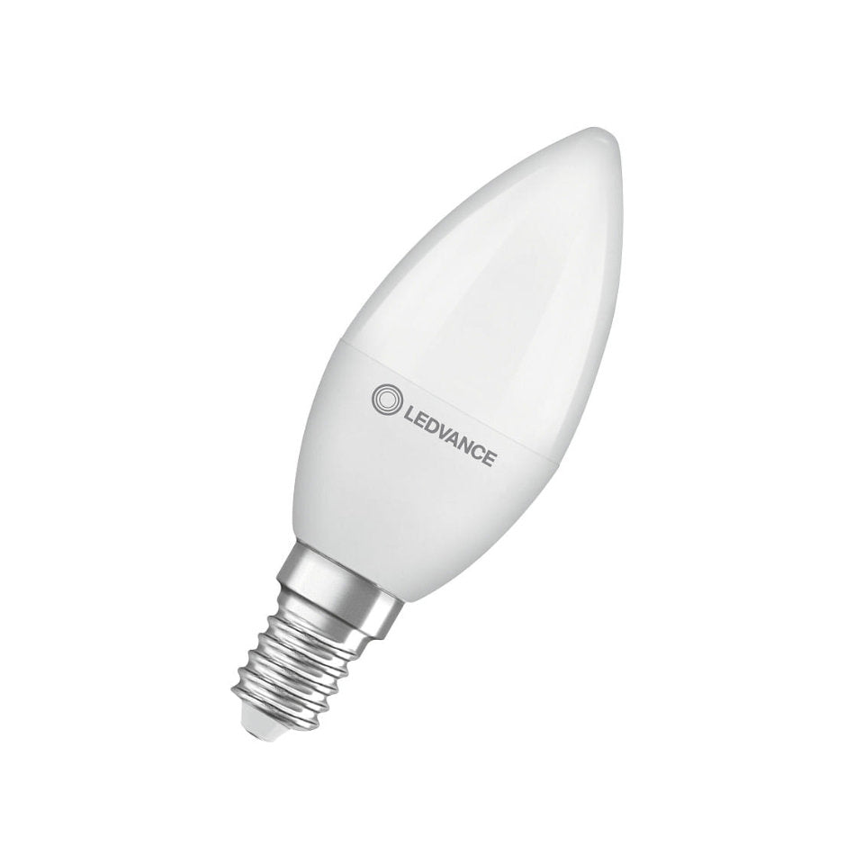 Ledvance LED Kertepære 4,9W(40W) 827 470lm Mat E14