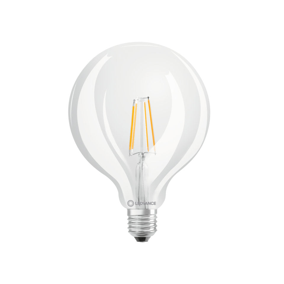 Ledvance LED Globepære 7W(60W) 827 806lm Klar Ø125 E27