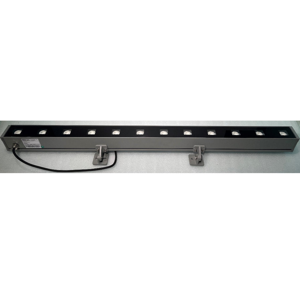 HeSaLight LED Wall Washer 35W 730 1750lm 60° Dim Grå IP66