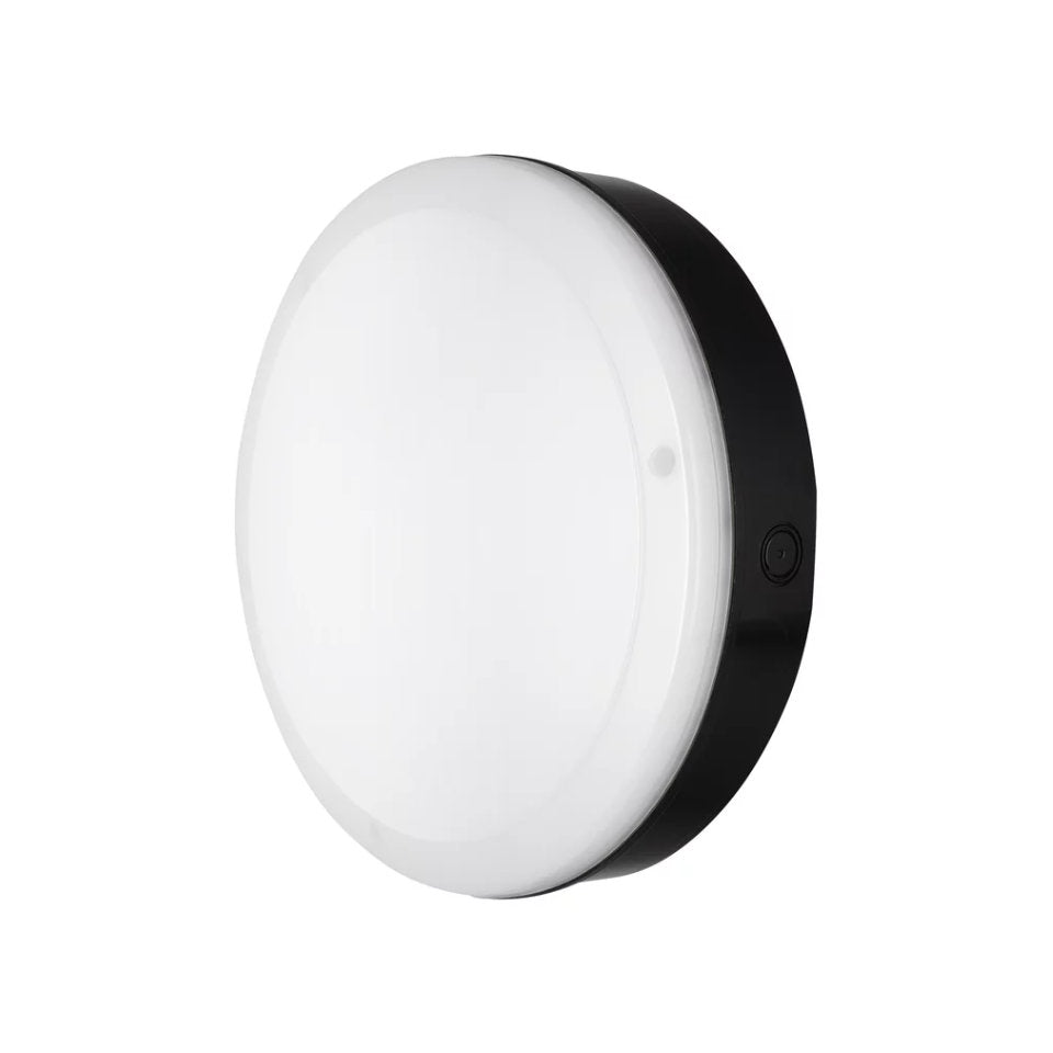 Ledvance LED Væglampe 10W 840 Ø25cm Sort