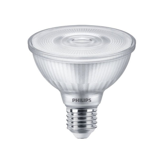 Philips LED PAR30s 9,5W(75W) 840 820lm Dim 25° Sølv E27