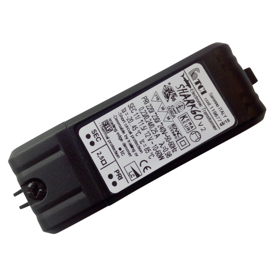 TCI Transformer 10-60W 12VAC Dim